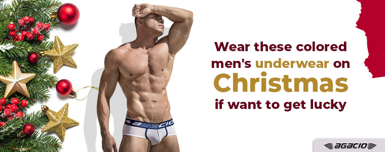 Wear these colored men's underwear on Christmas if want to get lucky
