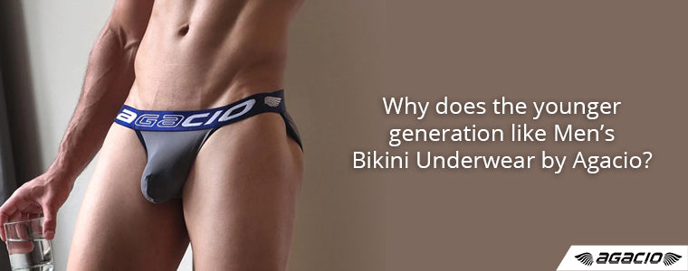 Bikini underwear for men