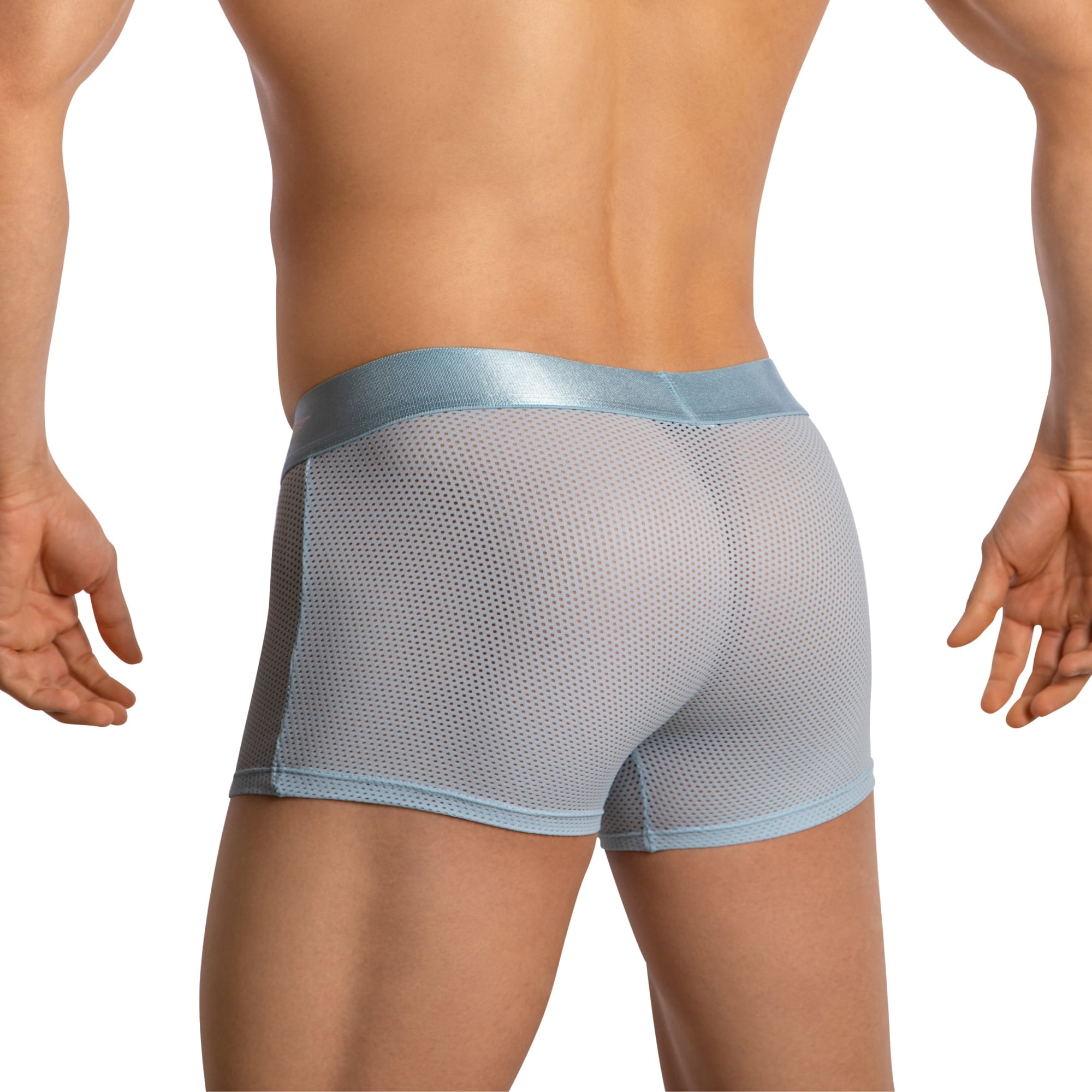 Agacio Boxer Mesh Trunks with Pouch AGG085 Sensual Men's Underwear