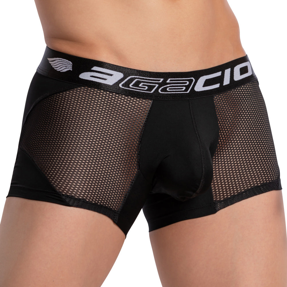 Agacio AGG074 Athletic Mesh Boxer Trunk