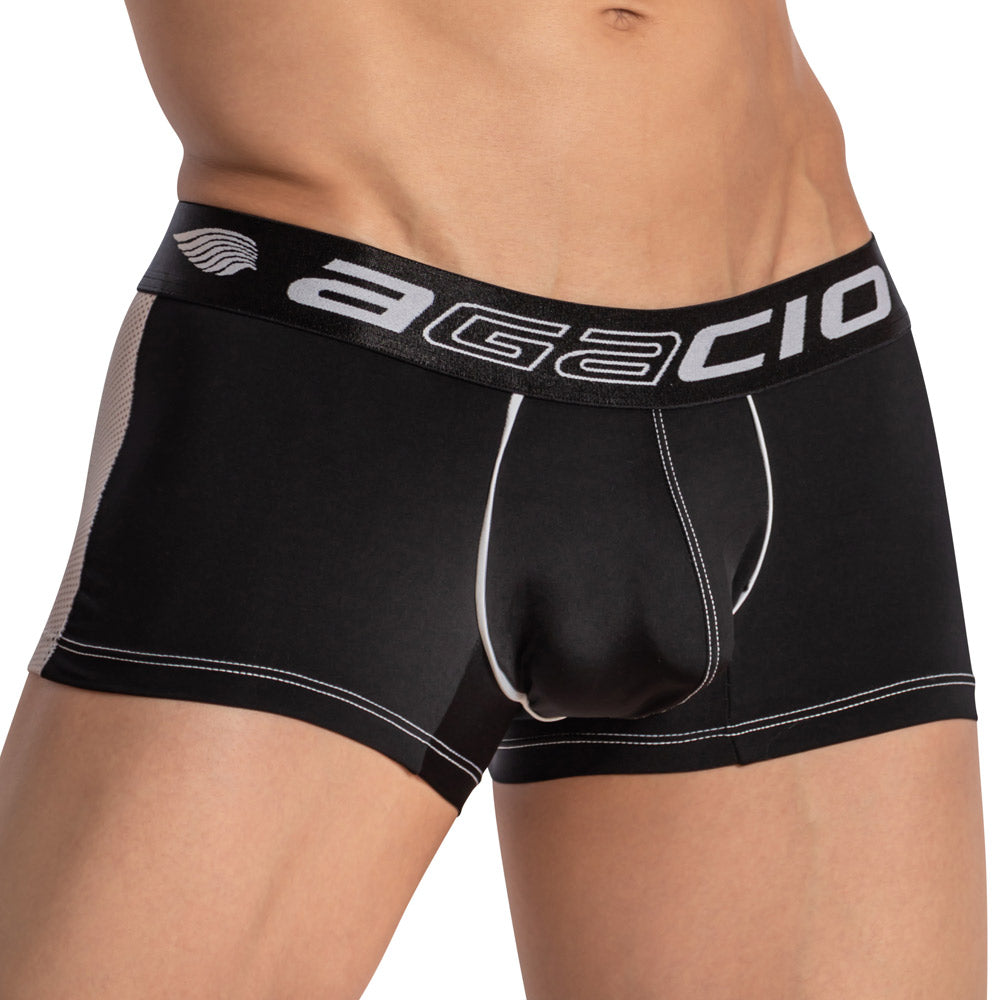 Agacio AGG078 Sheer Back Boxer Trunk