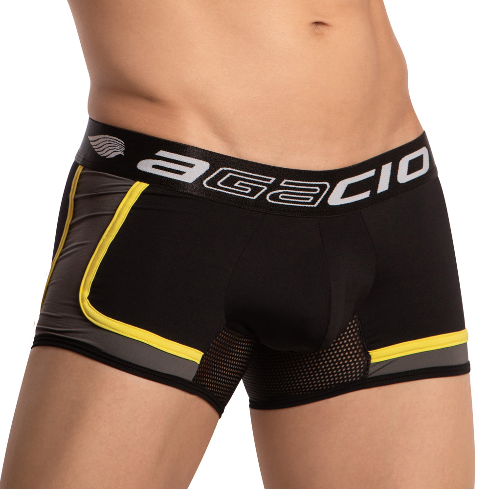 Agacio AGG080 Multi Color Bulge Boxer Trunk